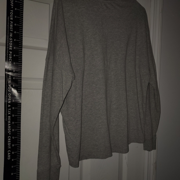 Aeropostale Gray Long Sleeve Shirt - Picture 6 of 6